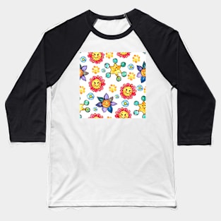 cosmic pattern from an unknown universe Baseball T-Shirt